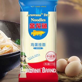 金龙鱼 鸡蛋麦芯挂面 1kg*5包