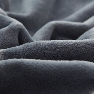 南极人（NanJiren）毛毯 双面法兰绒珊瑚绒仿羊羔绒毯子毛巾被午睡小被子空调盖毯 150*200cm