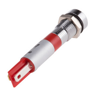 欧时RS ProLED指示灯信号灯210923凹形红色焊接片接端5mm
