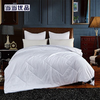 当当优品 天然蚕丝冬被 保暖被芯 220*240cm