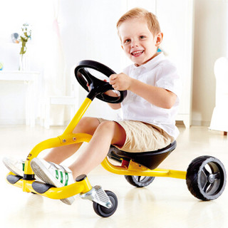 德国(Hape)儿童户外玩具三轮车室内外骑行脚踏车自行车运动者踏行车男孩女孩小孩生日礼物 3岁+ E8058