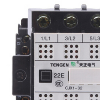 天正电气（TENGEN）接触器 CJX1-32/22 380V /个 可定制