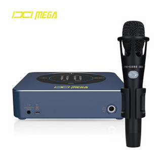 IXI MEGA M6 外置电脑声卡套装 专业主播设备 手机直播USB抖音快手全民K歌游戏 M6+Blue enCORE300