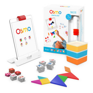 美国Osmo ipad游戏早教益智玩具OSMO Genius Kit 游戏系统天才套件（有底座）+Coding Jam编程音乐游戏配件组