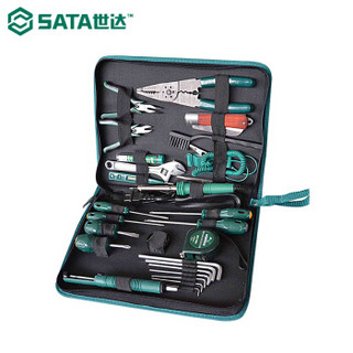 世达 SATA 27件套电子工具组套 03760