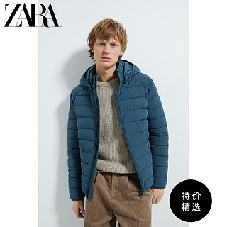 ZARA 03918307420 男士连帽棉服 