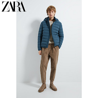 ZARA 03918307420 男士连帽棉服 