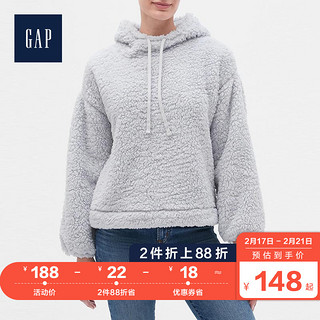 Gap 盖璞 496300 女士仿羊羔加绒卫衣