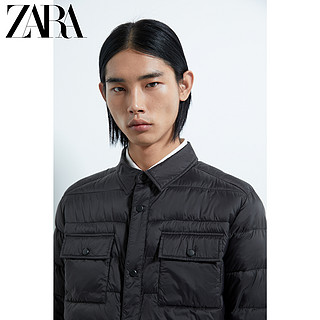 ZARA 01792309800 男士棉服衬衫