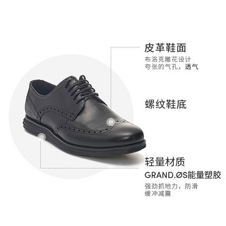 COLE HAAN 可汗 C27984 雕花真皮牛津鞋