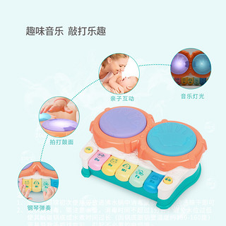 贝恩施  HY2200 早教故事机拍拍鼓 冰绿色