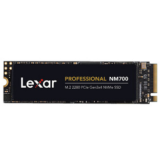 Lexar 雷克沙 NM700 NVMe M.2 固态硬盘 1TB（PCI-E3.0）