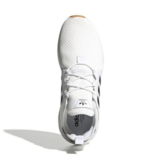 adidas 阿迪达斯 X PLR 中性休闲运动鞋 BD7985 白黑色 37