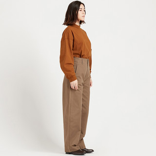 UNIQLO 优衣库 U系列 422279 女士宽腿廓形裤