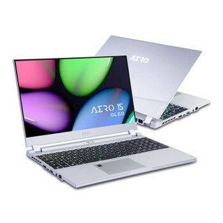 GIGABYTE 技嘉 New Aero 15S-SA 15.6英寸 游戏本 银色(酷睿i7-9750H、GTX 1660Ti 6G、16GB、512GB SSD、4K、60Hz）