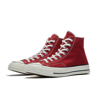 CONVERSE 匡威 Chuck 70 165031C 高帮复古帆布鞋 深红色 41.5