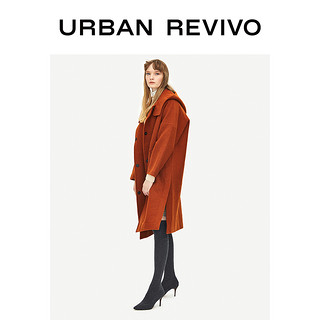 URBAN REVIVO WG44S1LE2002 女士羊毛混纺大衣