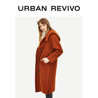 URBAN REVIVO WG44S1LE2002 女士羊毛混纺大衣