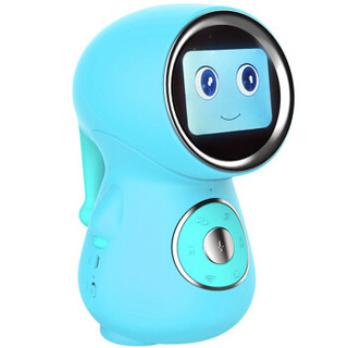 智力快车 金小帅儿童智能机器人学习机3-6-12岁教育陪伴早教语音对话小胖WIFI版蓝色