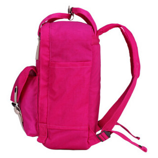 索宝（Soarpop）电脑包  双肩包iPad包 男女学生书包时尚包 韩版学院风BB4340 玫红色