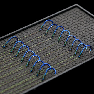 太宇 绑好鱼钩成品进口鱼钩子线双钩套装台钓鱼线斑点线渔具配件36cm 伊势尼有刺2.0#1.2号 TY1136