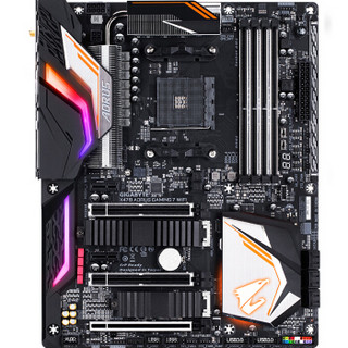 技嘉（GIGABYTE）X470 AORUS GAMING 7 WIFI AMD50周年纪念版主板+AMD 2700X 板U套装/主板+CPU套装