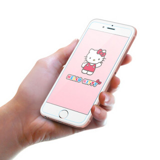 Hello Kitty 苹果iPhone8/7/6s/6钢化膜 0.2mm透明玻璃膜手机保护贴膜