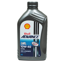 Shell壳牌 Advance Ultra 10W-40 超凡爱德王子四冲程 1L 欧洲原装进口