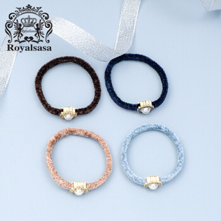 Royal sasa 皇家莎莎（Royalsasa）头绳发绳4件套装简约森女系头饰发圈马尾橡皮筋发饰品