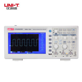 优利德（UNI-T）UTD2052CEX 数字存储示波器 双通道 大屏幕 高采样率