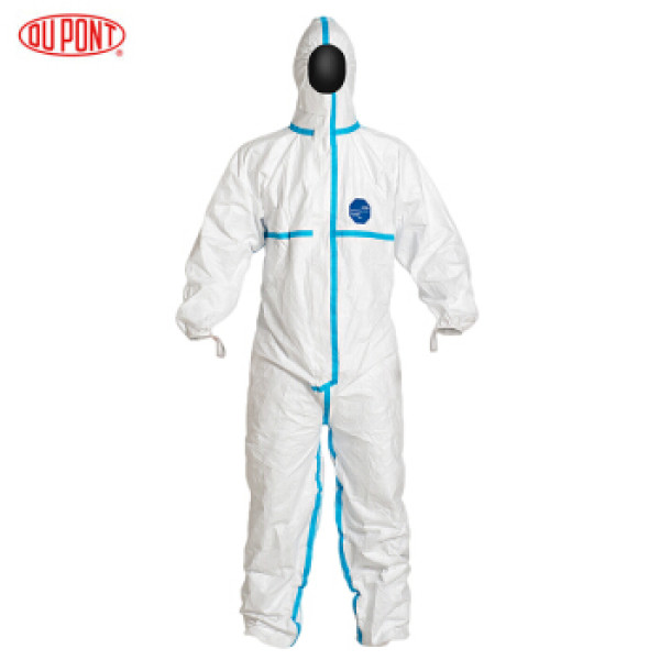 商品杜邦(du pont) 1422a防护服胶条型 隔离连体带帽防护服定做 l1件