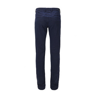 TRUSSARDI JEANS杜鲁萨迪男式蓝色棉质70‘S修身款休闲长裤52P000081T000154 U247 48码