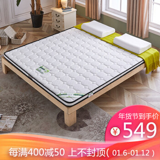 自然宝床垫 3E环保椰棕床垫 6CM薄垫棕垫 榻榻米床垫 可定制 3010B 1.2*1.9米
