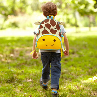 SKIP HOP卡通动物双肩包儿童书包幼儿园小童背包-长颈鹿3岁以上