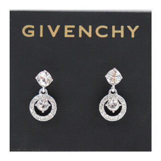 Givenchy 纪梵希 水晶吊式耳环 60511320-NY0 银色 1