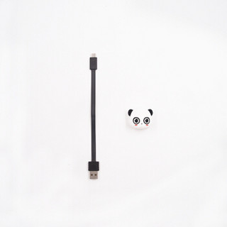 魅族（MEIZU）原装数据线 熊猫数据线 钥匙扣数据线 手机充电线 钥匙扣数据线19.5cm-安卓接口