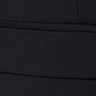 金盾（KIN DON）西服套装 男2019秋季新款青果领新郎伴郎团婚礼主持西服三件套 F2005-977 深蓝色 200