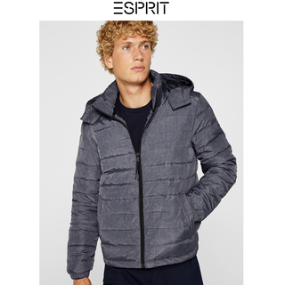 ESPRIT 埃斯普利特 EDC 男士徽标连帽羽绒服