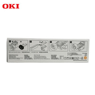 OKI C833dn LED激光打印机黄色墨粉盒原装原厂耗材10000页货号：46443105