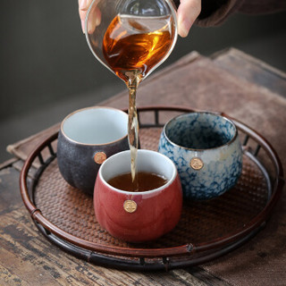 SUSHI CERAMICS 苏氏陶瓷 功夫茶杯 4个装
