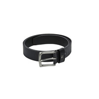 TRUSSARDI JEANS杜鲁萨迪男式黑色牛皮针扣腰带71L000009Y099999 K299 115