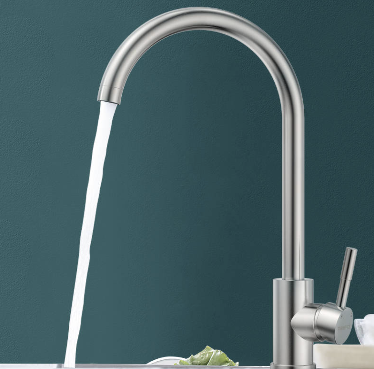 日丰不锈钢冷热水厨房龙头