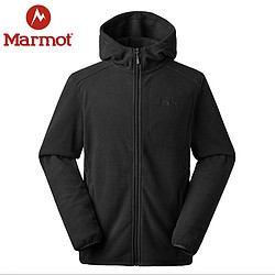 Marmot 土拨鼠 V83835 男士连帽抓绒衣