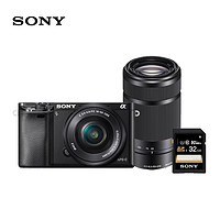 SONY 索尼 ILCE-6000 APS-C画幅 微单相机 SEL1650+55210双镜头套装