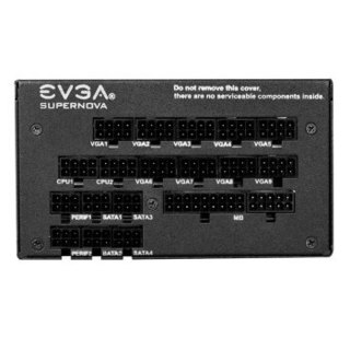 EVGA 额定1600W G+电脑电源(80PLUS金牌/全模组/10年质保/FDB轴承风扇/全日系电容/台式主机电源)