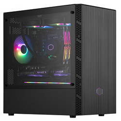 CoolerMaster 酷冷至尊 MB400L 中塔机箱 MATX 钢玻版