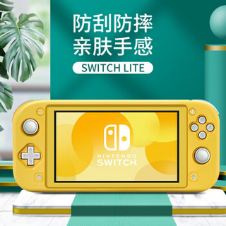 BUBM 任天堂Switch lite保护套 主机手柄nintendo ns硅胶全包式保护壳 LITE-BHTA 蓝色