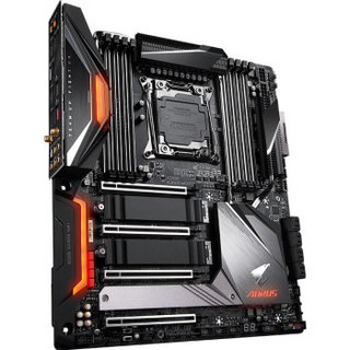 技嘉（GIGABYTE）X299X AORUS MASTER 主板+ 英特尔 (Intel) i9-9960X 处理器 板U套装/主板+CPU套装