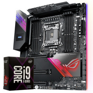 玩家国度ROG RAMPAGE VI EXTREME ENCORE 主板 R6E（Intel X299/LGA 2066）+英特尔 i9-9960X  酷睿CPU处理器 板U套装 CPU主板套装