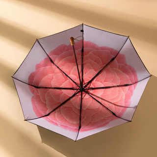 蕉下晴雨伞太阳伞女防紫外线双层折叠遮阳伞防晒黑胶焦下奥斯町系列 弗洛斯